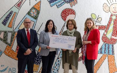 Donación de Fundación Banco Santander para los proyectos de Autismo Burgos