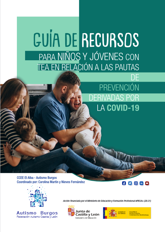 Guía para infacia y juventud con TEA para la prevención de la COVID 19