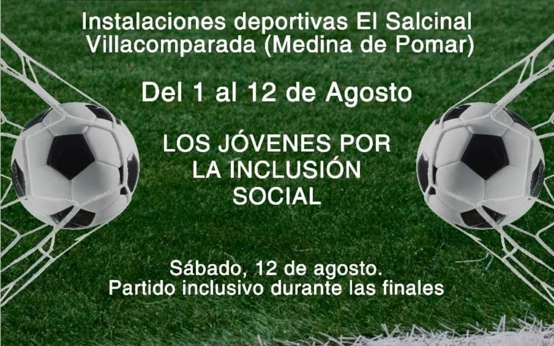 Torneo benéfico de fútbol, Jóvenes por la Inclusión Social en Medina de Pomar