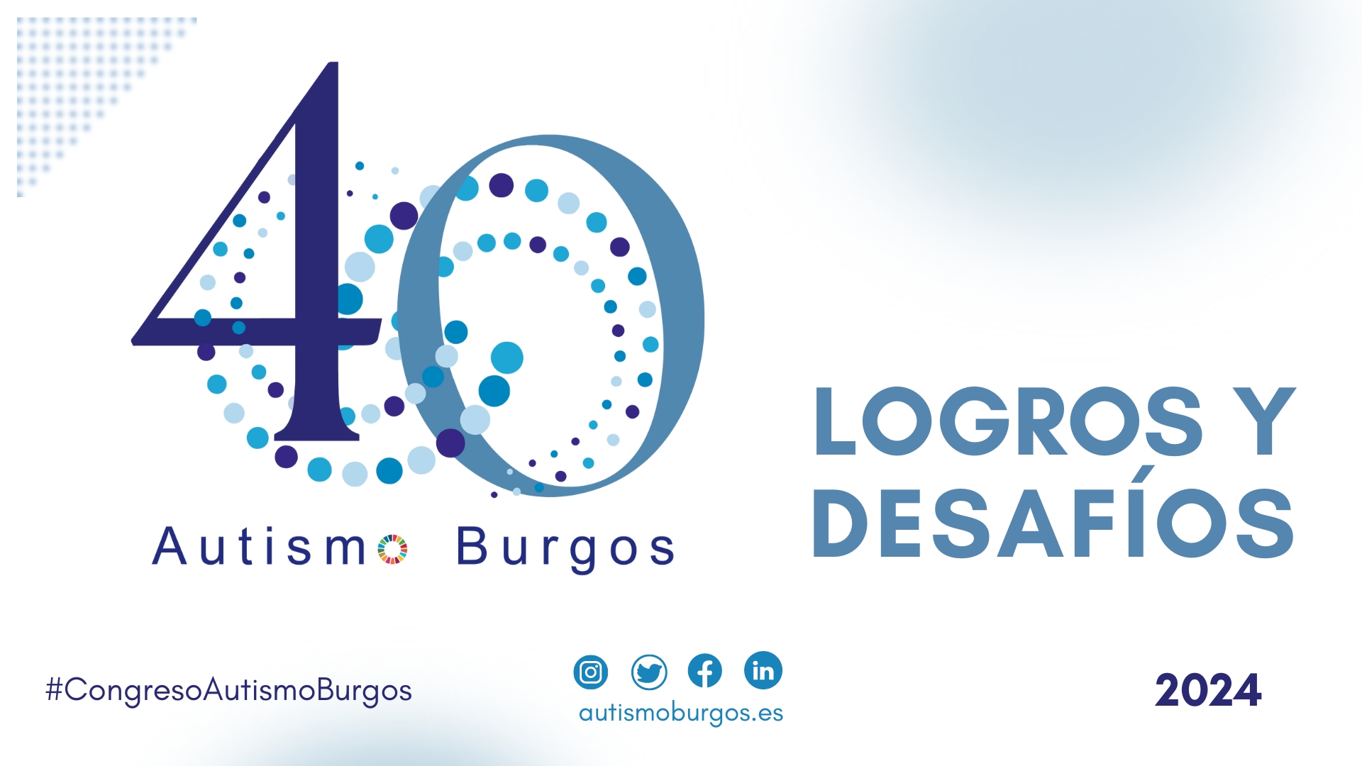 congreso Autismo Burgos 40 aniversario
